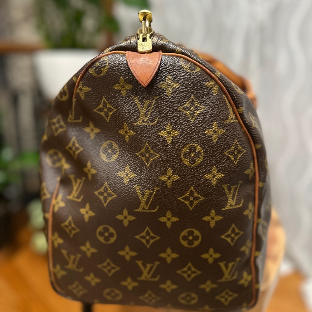 Louis Vuitton Keepall 50 Travel Duffle Bag 1999 w/ Lock Key #307 Vintage - Picture 5 of 14